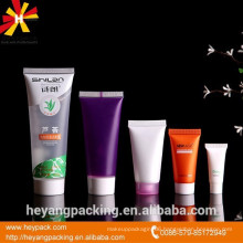 5/30/65/120ml fragrant clear plastic tubes with screw lid